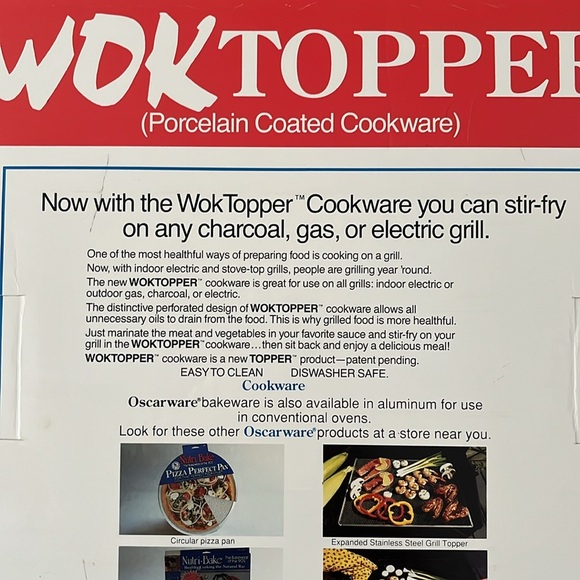 New WokTopper Porcelain Coated Cookware for Stir Frying on the Grill - Picture 4 of 14